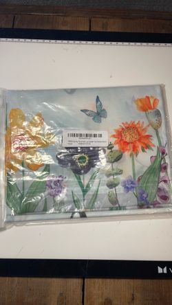 Spring floral garden yard home decor