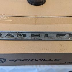 Original Vintage OEM AMC Rambler Emblem #(contact info removed)
