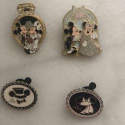 Disney Collector Pins / Wedding