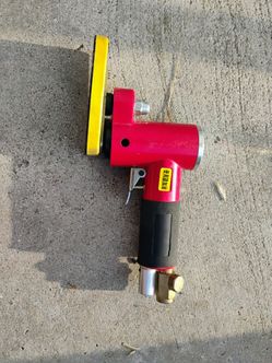 Pneumatic air sander