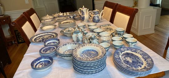 Antique England Made Dish Set