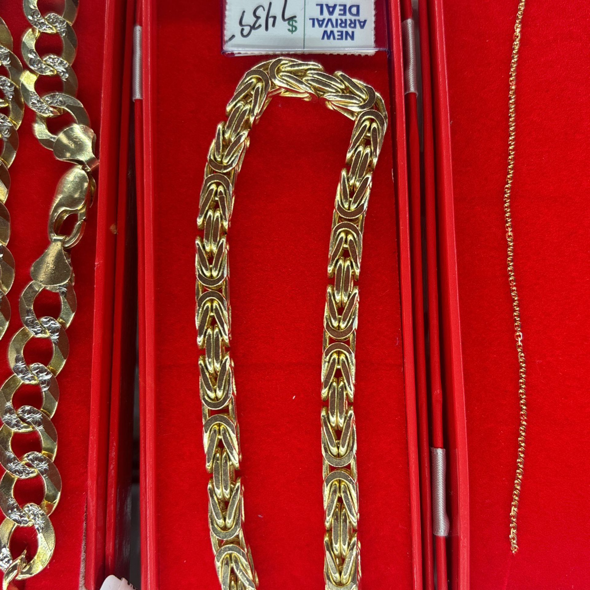 14k And 10k Gold Chains 