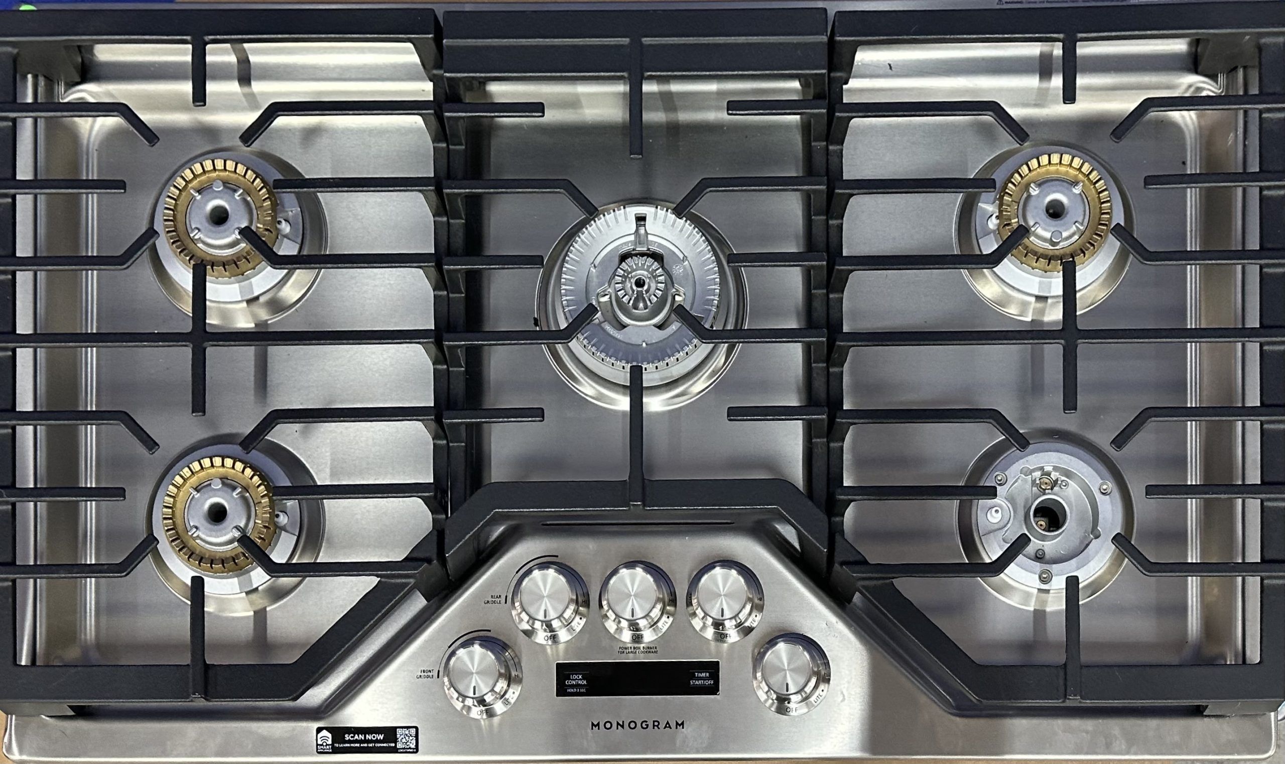 GE Cooktop ZGU36ESL2SS 01366 .