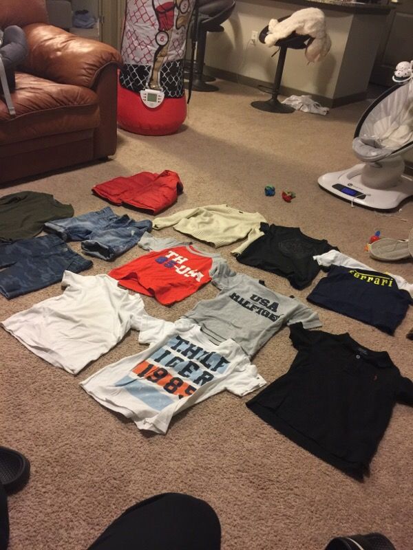 Kids name brand shirts
