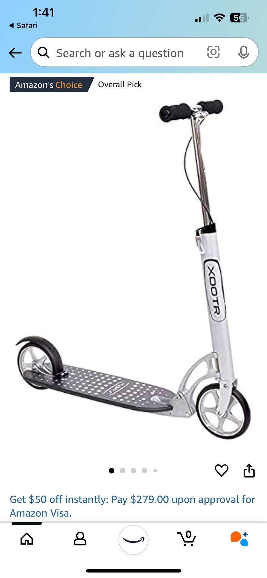 Xootr Manual Scooter Like New