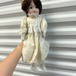 Vintage Porcelain Doll 