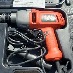 Black N Decker Corded Drill
