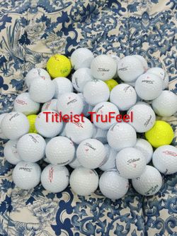 50 Used Titleist TruFeel Balls in Excellent Condition NM