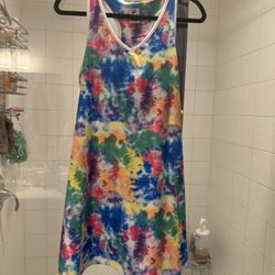 Tie-Dye Fila XL Tennis/Pickleball Dress