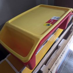 Lap Tray Red And Yellow