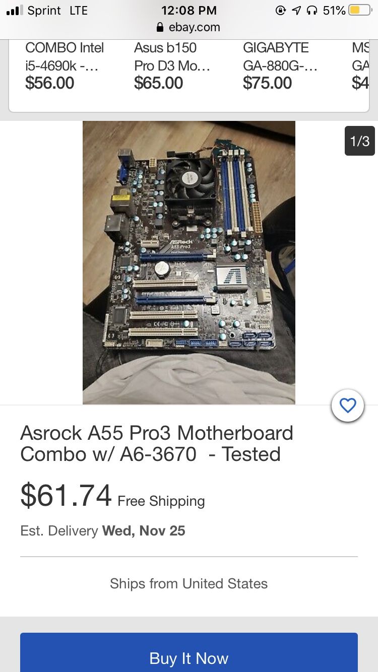 10 New In Box Motherboards