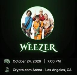 Weezer- Oct. 24