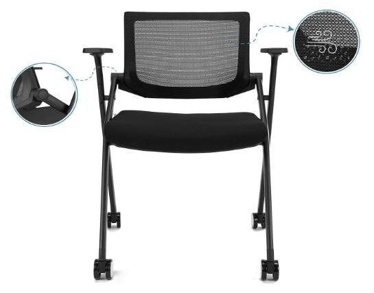 Set of 2 Folding Office Chairs
