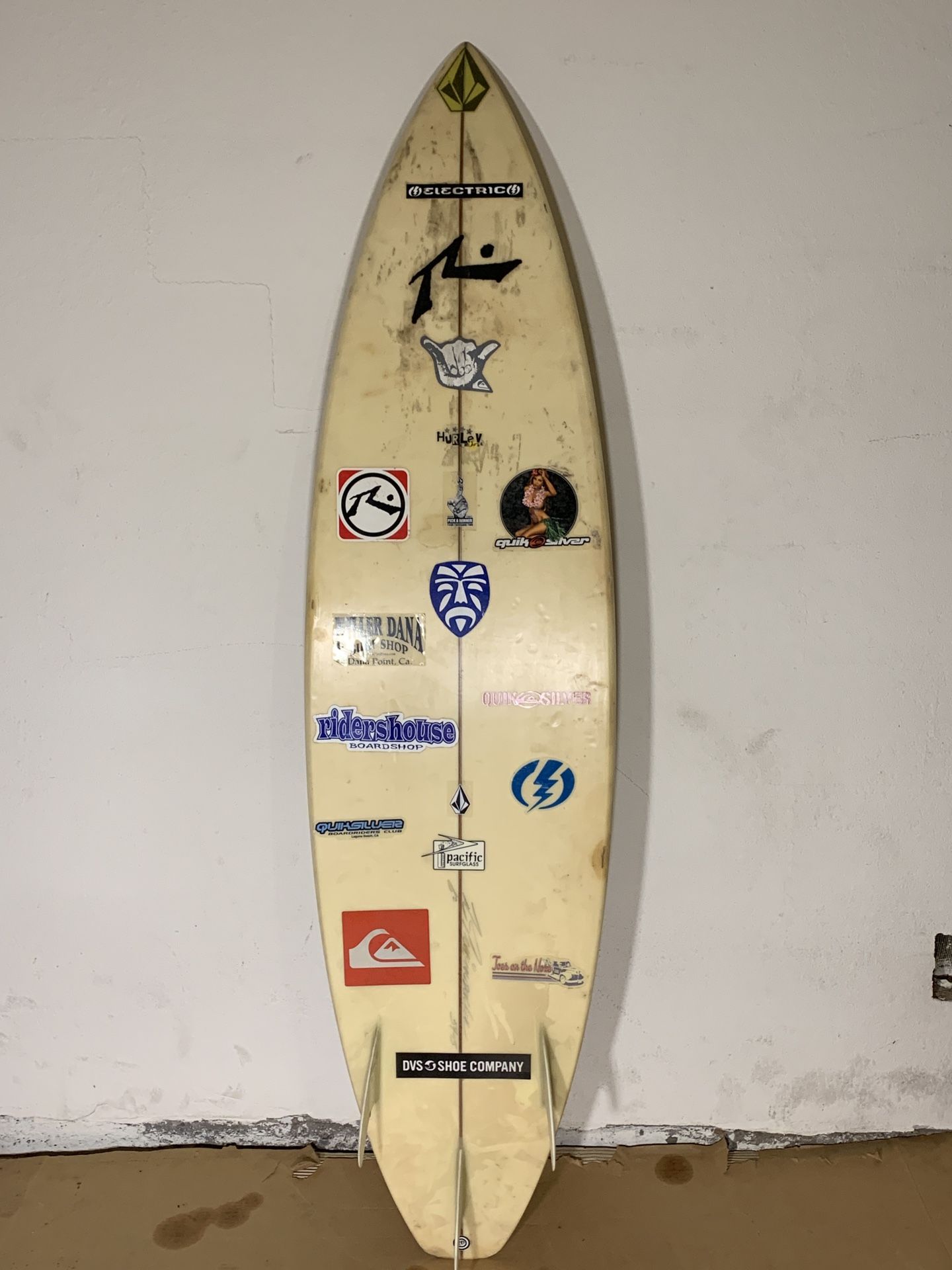 6’0” Surfboard by Rusty