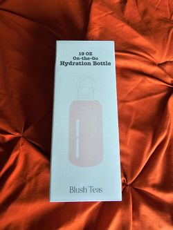 Glass water bottle