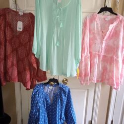4 Tops $8 For All Of Them Size 4x Women's 