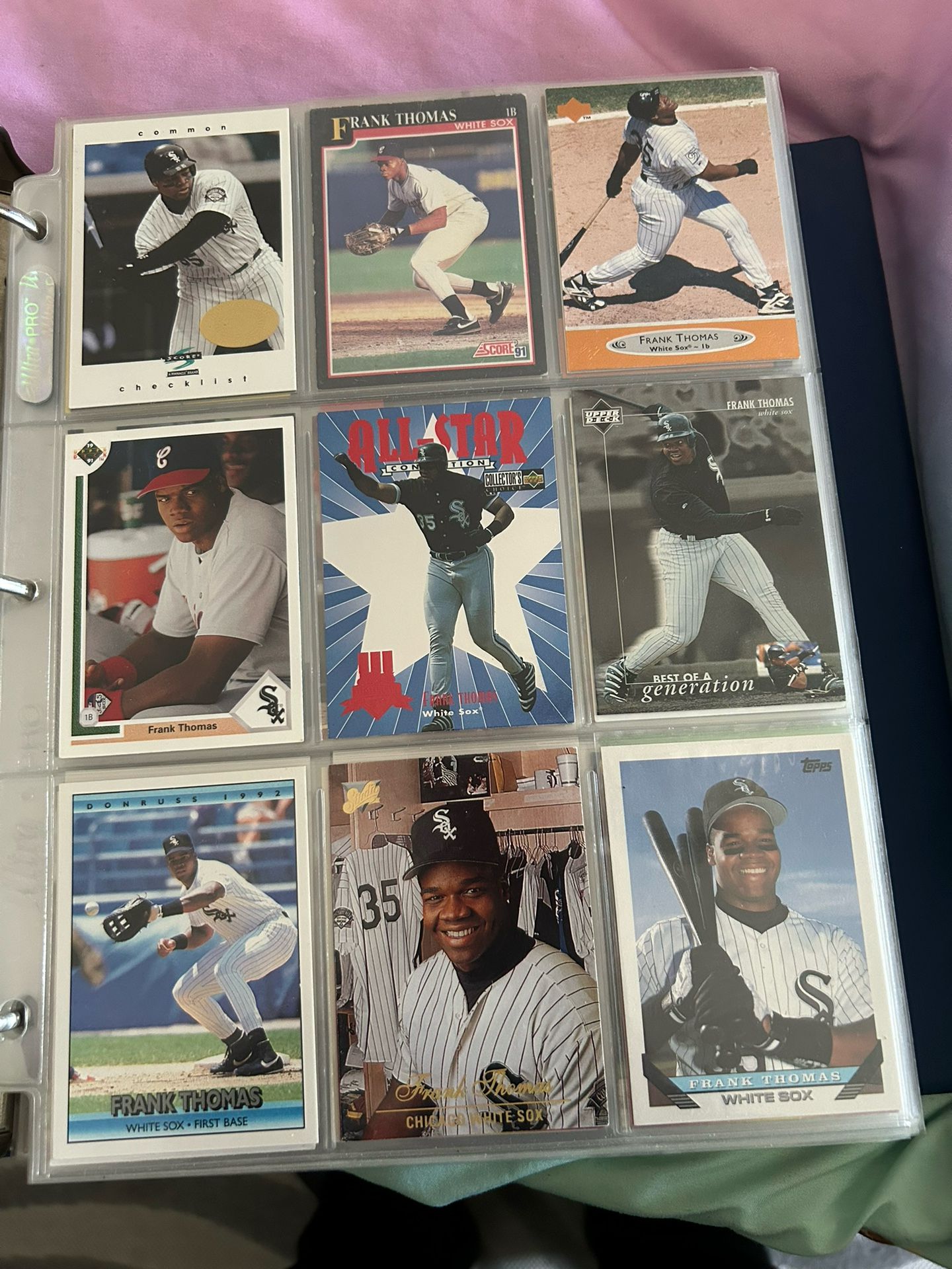 Frank Thomas Baseball Cards 