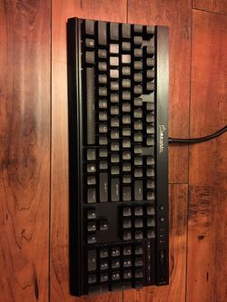 Corsair mechanical RGB gaming keyboard