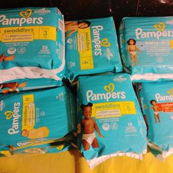 Pampers Mixed Size Available: N, 1,, 5 
