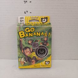 Go Bamanas Matching Card Game Family Fun Game
