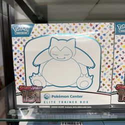 Pokemon Center 151 ETB