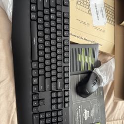 Wireless Bluetooth Keyboard And Mouse Combo ergonomic 
