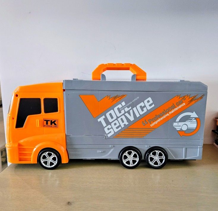 Take A Part 2-IN-1 Transforming Toy Truck Construction Tool Set For Kids Play