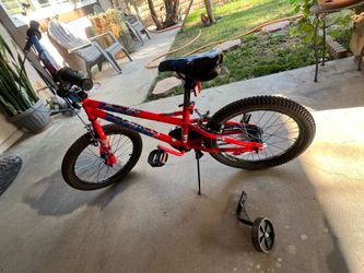 18” boys box bike