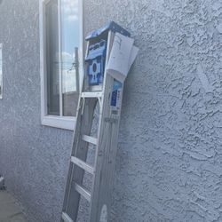 Werner 6’ steel ladder 