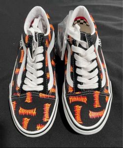 Vans Skate Old Skool Thrasher Black Men New Size 6.5