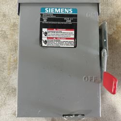 Siemens 30 Amp Enclosed General Duty Safety Switch
