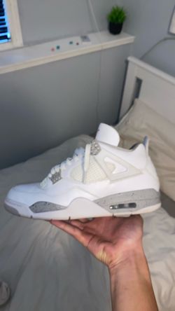 Jordan 4 white Oreo size 12 NO BOX