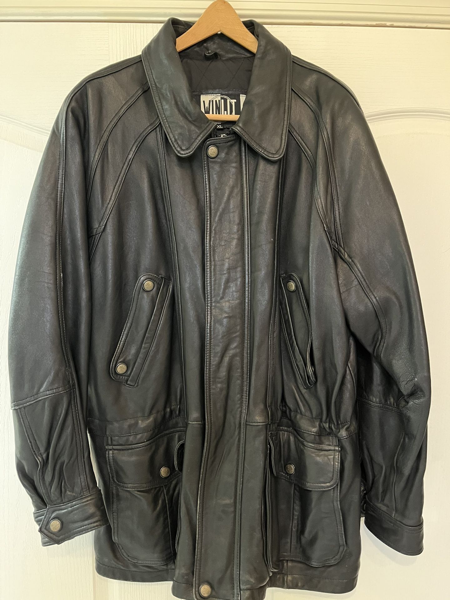 Winlit Leather Men’s Jacket