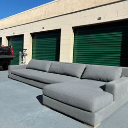 Restoration Hardware Extra Large Down Feather Sectional Couch 🛻 Delivery Available🛻