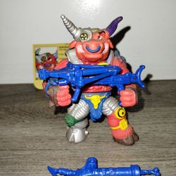 1991 TMNT Groundchuck Action Figure