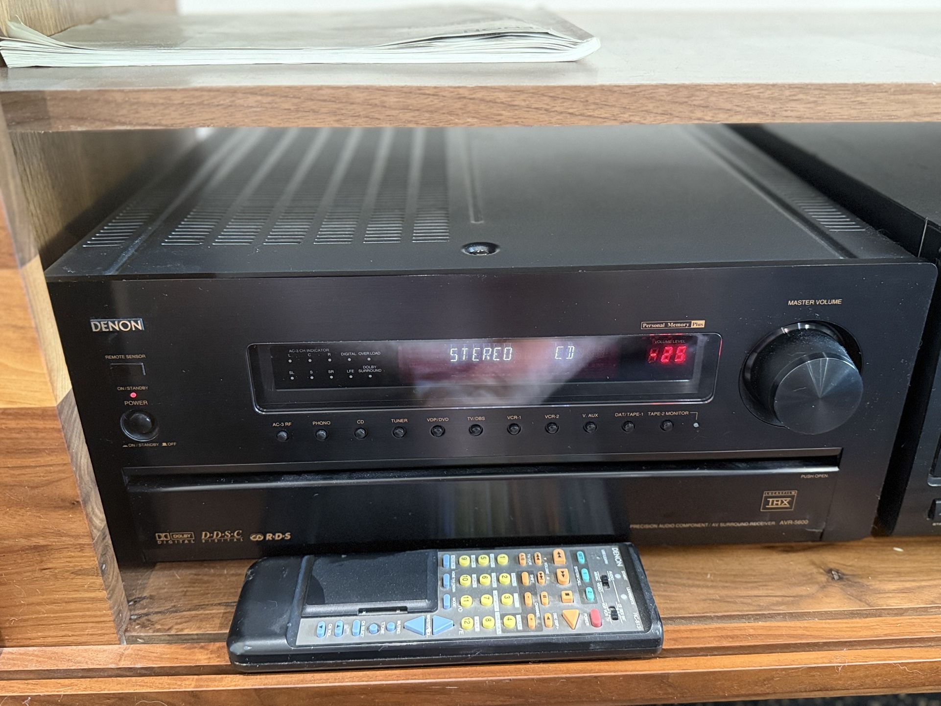 Denon AVR 5600 With Remote