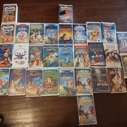 29 Classic VHS Tapes 