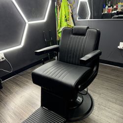 Black Barber Chair