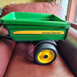 John Deer Trailer Attachment For Riding Toy 