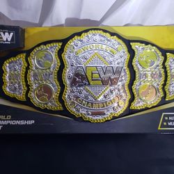 AEW WORLD CHAMPIONSHIP BELT