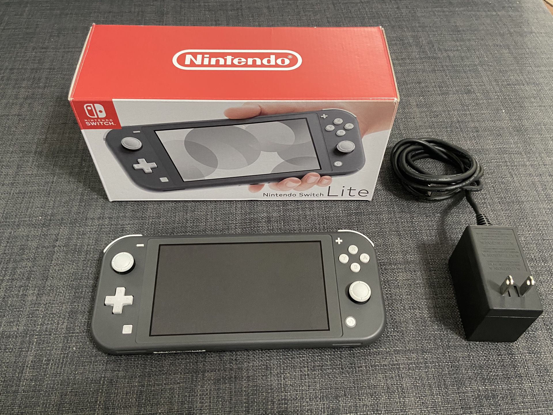 Nintendo Switch Lite - Gray - PERFECT CONDITION