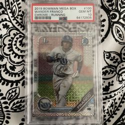Wander Franco 1st Bowman Chrome Psa 10