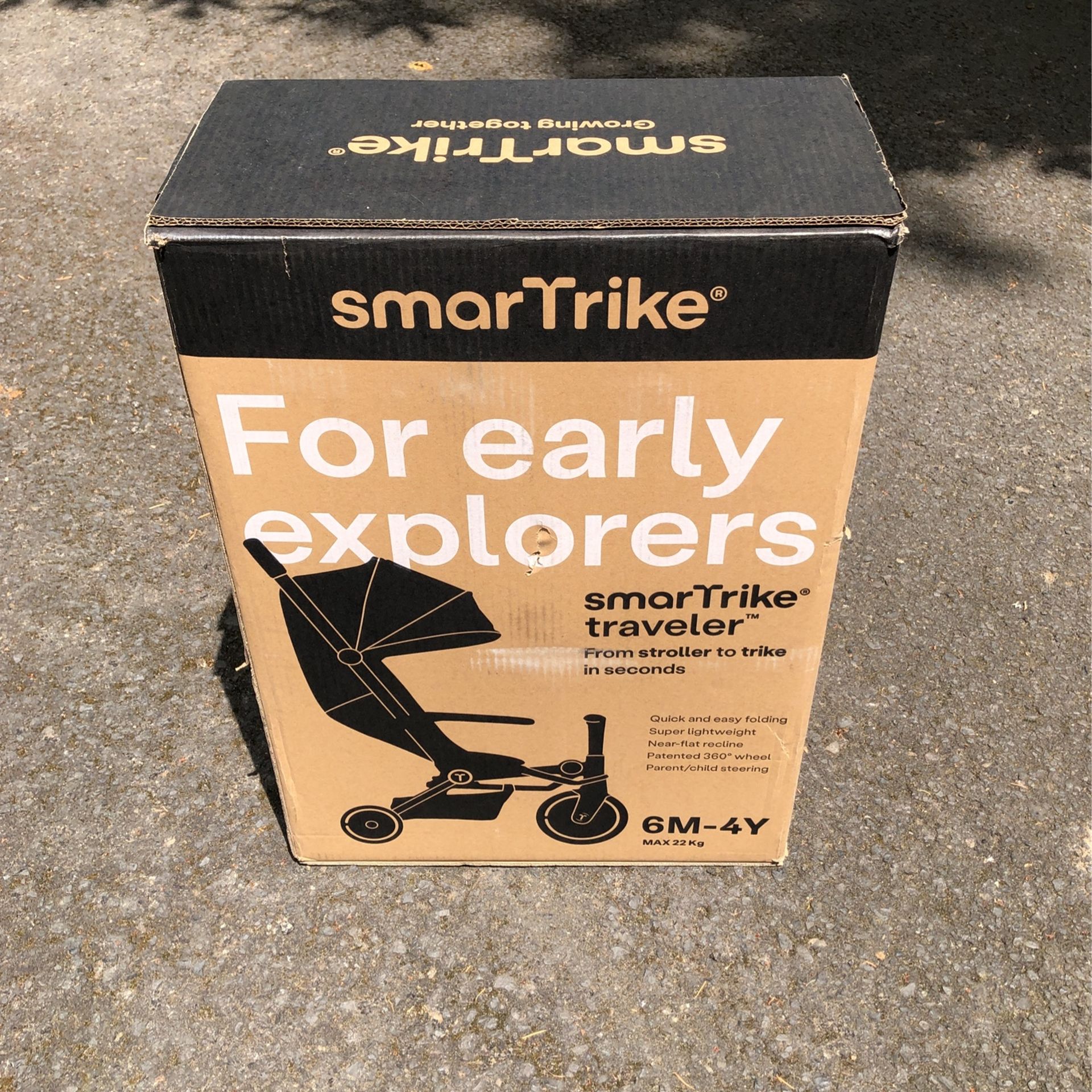 SmartTrike Traveler Ages 6mo-4yr