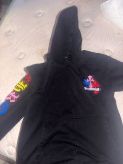 Black Multi Colored Chrome Hearts Hoodie