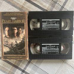 Pearl Harbor VHS Set 
