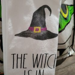 New Rae Dunn Halloween Kitchen Towel Set Of 2