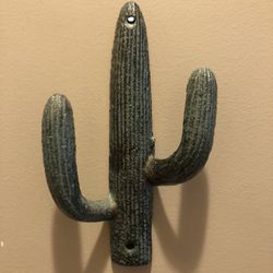 Metal Cactus Hook