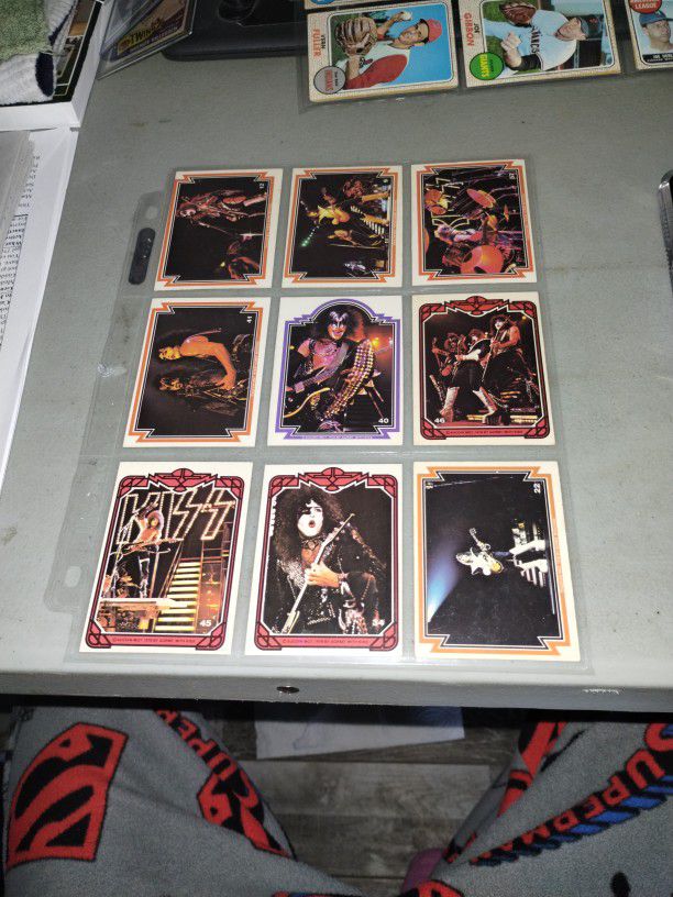 1978 Kiss Cards Number #12, 9,57,41,40,46,45,34,22