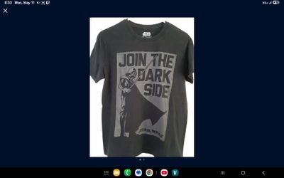 Star Wars Join the dark side shirt medium size Fifth Sun