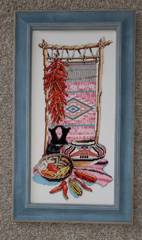 Southwest Chili Peppers, Tapestry And Corn 1 Of A Kind